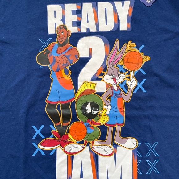 Space Jam Graphics Tee Shirt (M) - Picture 5 of 7